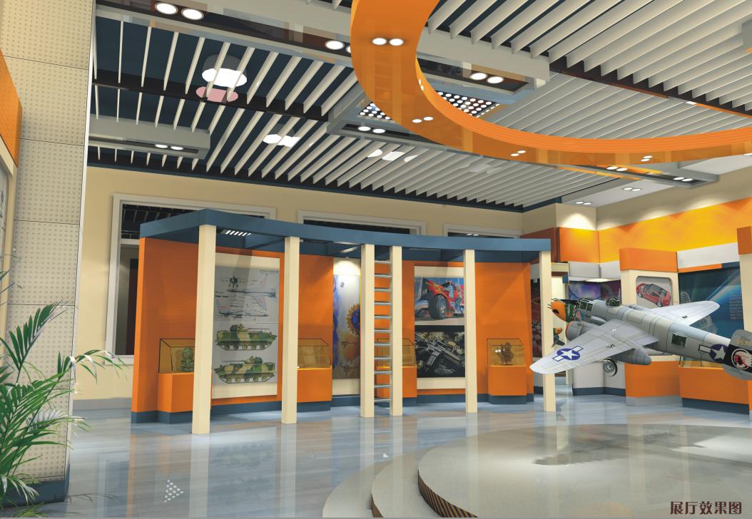 [施工图]湖北某青少年教育活动中心设计图（含效果）